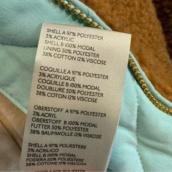 We The Free Rivington Sherpa Jacket Large - Picture 7 of 10